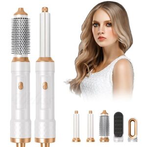 TOMASORTEL Brosse Soufflante 5 en 1 Ionique Sèche Cheveux Brosse Chauffante Brushing Boucleur a Cheveux Peigne Chauffant Lisseur Cheveux - Publicité TOMASORTEL Brosse Soufflante 5 en 1 Ionique Sèche Cheveux Brosse Chauffante Brushing Boucleur a Cheveux Peigne Chauffant Lisseur Cheveux - Publicité