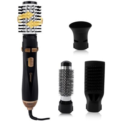 HATTEKER 4 en 1 SECHE-CHEVEUX Brosse Soufflante Rotative Automatique Styler Multifonction Séchage et Coiffage - Publicité HATTEKER 4 en 1 SECHE-CHEVEUX Brosse Soufflante Rotative Automatique Styler Multifonction Séchage et Coiffage - Publicité