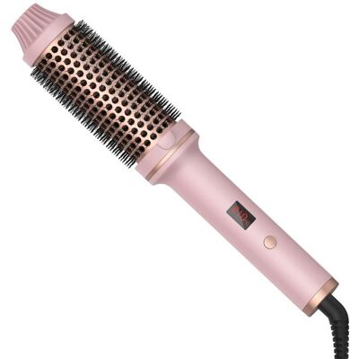 NOBRAND 1.5 Inch Hair Curling Iron Brush Ceramic Thermal Brush Heated Round Brush Hair Electric Heating Brush - Publicité NOBRAND 1.5 Inch Hair Curling Iron Brush Ceramic Thermal Brush Heated Round Brush Hair Electric Heating Brush - Publicité