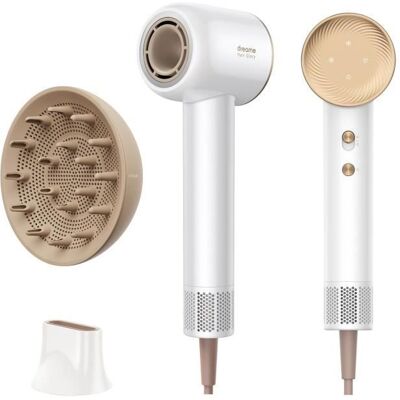 Sèche-Cheveux Professionnel Dreame Hair Glory Combo - Séchage Rapide - Moteur Haute Vitesse 110000 TR/Min Blanc - Publicité Sèche-Cheveux Professionnel Dreame Hair Glory Combo - Séchage Rapide - Moteur Haute Vitesse 110000 TR/Min Blanc - Publicité