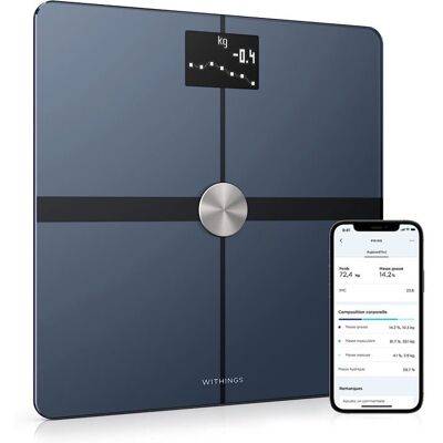 WITHINGS Body+ Reconditionné - Balance connectée WIFI pèse-personne Noir - Publicité WITHINGS Body+ Reconditionné - Balance connectée WIFI pèse-personne Noir - Publicité