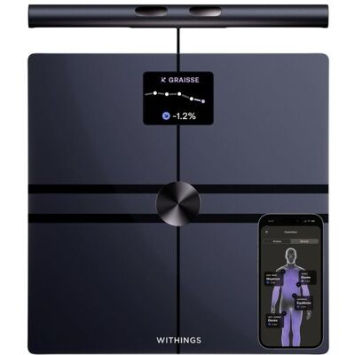 Pèse-personne Withings BodyFit Noir Noir - Publicité Pèse-personne Withings BodyFit Noir Noir - Publicité