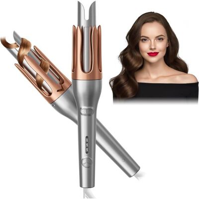 NOBRAND Hair Curler Automatic Curling Iron Automatic Curling Iron 32 mm with 3 Temperatures Ceramic Hair Curler 360° - Publicité NOBRAND Hair Curler Automatic Curling Iron Automatic Curling Iron 32 mm with 3 Temperatures Ceramic Hair Curler 360° - Publicité