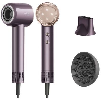 Dreame Glory Combo Violet- Sèche-Cheveux Professionnel - Séchage Rapide - Moteur Haute Vitesse 110000 TR/Min Violet - Publicité Dreame Glory Combo Violet- Sèche-Cheveux Professionnel - Séchage Rapide - Moteur Haute Vitesse 110000 TR/Min Violet - Publicité