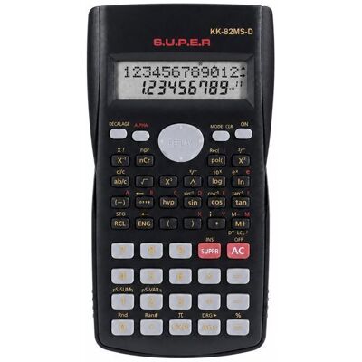 HAWUJ Calculatrice Scientifique - Étudiant Examen - Écran Double Ligne 240 Fonctions - pour Lycée Université Collège - Noir Noir - Publicité HAWUJ Calculatrice Scientifique - Étudiant Examen - Écran Double Ligne 240 Fonctions - pour Lycée Université Collège - Noir Noir - Publicité