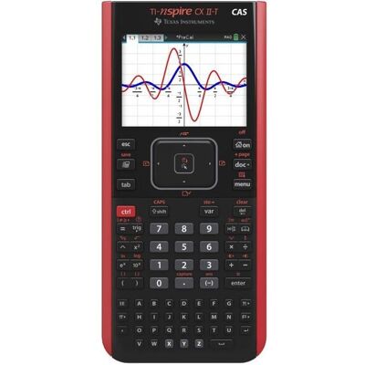 Calculatrice graphique Texas Instruments TI-Nspire CX II-T CAS Noir et Rouge - Pour le lycée et le supérieur Noir - Publicité Calculatrice graphique Texas Instruments TI-Nspire CX II-T CAS Noir et Rouge - Pour le lycée et le supérieur Noir - Publicité