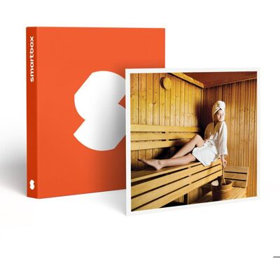 Coffret Cadeau SMARTBOX - Sauna et hammam en duo - 1 séance de bien-être jusquà 2h pour 2 personnes - Publicité Coffret Cadeau SMARTBOX - Sauna et hammam en duo - 1 séance de bien-être jusquà 2h pour 2 personnes - Publicité