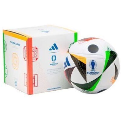 Coffret cadeau ballon de football - Adidas - Euro 2024 - Taille 5 - Multicolore - Synthétique - Publicité Coffret cadeau ballon de football - Adidas - Euro 2024 - Taille 5 - Multicolore - Synthétique - Publicité