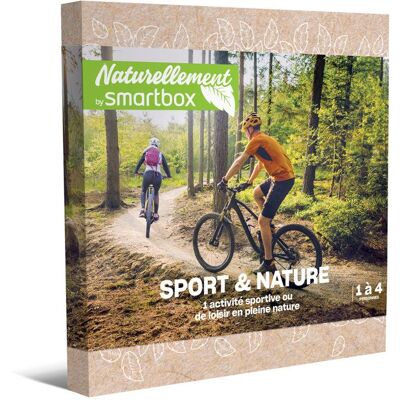 Coffret Cadeau SMARTBOX - Sport & nature - 1 activité sportive ou 1 expérience en pleine nature pour 1 à 4 personnes - Publicité Coffret Cadeau SMARTBOX - Sport & nature - 1 activité sportive ou 1 expérience en pleine nature pour 1 à 4 personnes - Publicité