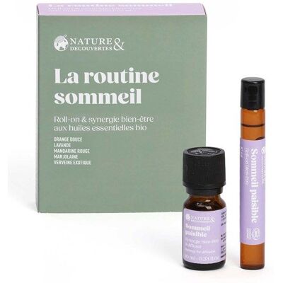 NATURE ET DÉCOUVERTES Coffrets huiles essentielles - Nature & Découvertes : Duo synergie roll-on sommeil - Publicité NATURE ET DÉCOUVERTES Coffrets huiles essentielles - Nature & Découvertes : Duo synergie roll-on sommeil - Publicité
