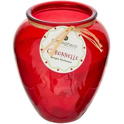 ATMOSPHERA CREATEUR D'INTERIEUR BOUGIE PARFUMÉE VERRE FRUIT CITRONNELLE 550G 40H Multicolore - Publicité ATMOSPHERA CREATEUR D'INTERIEUR BOUGIE PARFUMÉE VERRE FRUIT CITRONNELLE 550G 40H Multicolore - Publicité