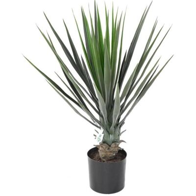 Plante artificielle haute gamme Spécial extérieur - YUCCA Artificiel - Dim : 60 x 40 cm -PEGANE Vert - Publicité Plante artificielle haute gamme Spécial extérieur - YUCCA Artificiel - Dim : 60 x 40 cm -PEGANE Vert - Publicité