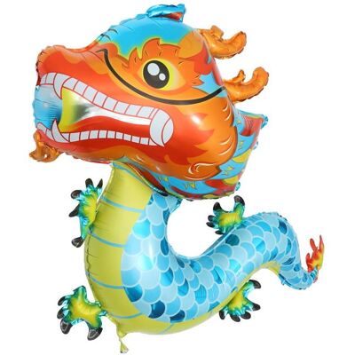CUNEARY Lot de 5 ballons dragon bleu ciel en aluminium pour arche géante Bleu - Publicité CUNEARY Lot de 5 ballons dragon bleu ciel en aluminium pour arche géante Bleu - Publicité