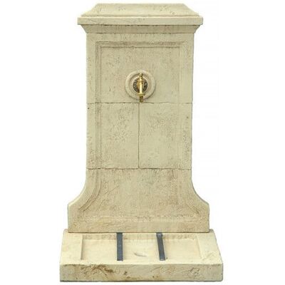 HABITAT ET JARDIN Fontaine Toscane - 57 x 42 x 93 cm Beige - Publicité HABITAT ET JARDIN Fontaine Toscane - 57 x 42 x 93 cm Beige - Publicité