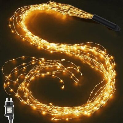 SWAPY Guirlande Lumineuse 2M 200 Led En Cuivre Avec PriseImperméable Ip65 Lumiere Sapin De Noël8 Modes Guirlande Lumineuse Noël Pour Blanc - Publicité SWAPY Guirlande Lumineuse 2M 200 Led En Cuivre Avec PriseImperméable Ip65 Lumiere Sapin De Noël8 Modes Guirlande Lumineuse Noël Pour Blanc - Publicité