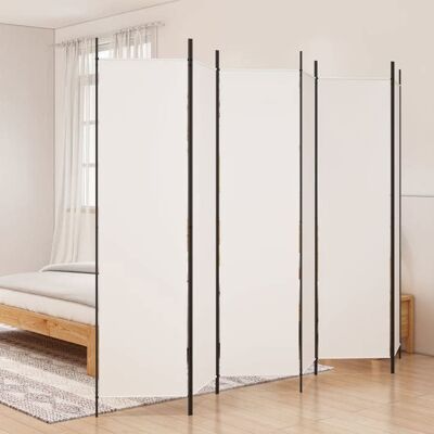 VIDAXL SALE 2025Cloison de séparation 6 panneaux - Paravent intérieur - Blanc 300x200 cm Tissu551 Kg 9009 Blanc - Publicité VIDAXL SALE 2025Cloison de séparation 6 panneaux - Paravent intérieur - Blanc 300x200 cm Tissu551 Kg 9009 Blanc - Publicité