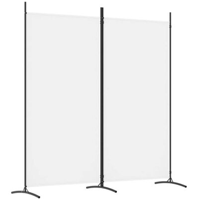 VIDAXL CLOUD Paravent intérieur - élégant Design - Cloison de séparation 2 panneaux Blanc 175x180 cm Tissu CHYNEW5803916 Blanc - Publicité VIDAXL CLOUD Paravent intérieur - élégant Design - Cloison de séparation 2 panneaux Blanc 175x180 cm Tissu CHYNEW5803916 Blanc - Publicité