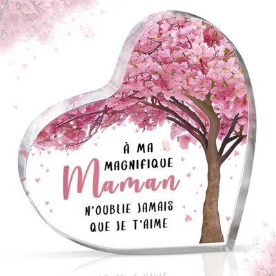 JBNIUAY Plaque Cœur Décor de Bureau - Idée Cadeau Maman pour Anniversaire ou Noël - Publicité JBNIUAY Plaque Cœur Décor de Bureau - Idée Cadeau Maman pour Anniversaire ou Noël - Publicité