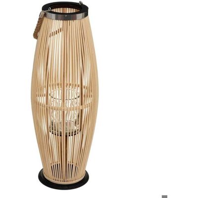 ATMOSPHERA CRÉATEUR D'INTÉRIEUR Lanterne Fit bambou H72cm - Atmosphera Créateur dintérieur Gris - Publicité ATMOSPHERA CRÉATEUR D'INTÉRIEUR Lanterne Fit bambou H72cm - Atmosphera Créateur dintérieur Gris - Publicité