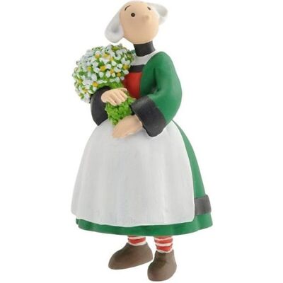 Figurine de collection Plastoy Bécassine avec son bouquet de fleurs 61024 (2014) Vert - Publicité Figurine de collection Plastoy Bécassine avec son bouquet de fleurs 61024 (2014) Vert - Publicité