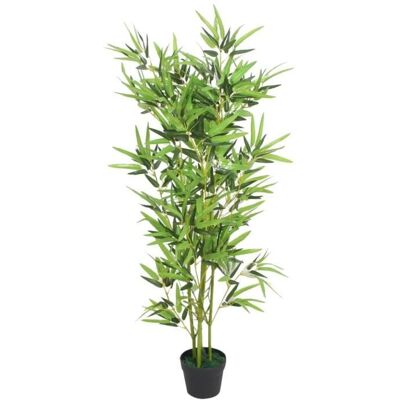 OEM VX - Plante artificielle avec pot Bambou 120 cm Vert Vert - Publicité OEM VX - Plante artificielle avec pot Bambou 120 cm Vert Vert - Publicité