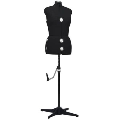 VIDAXL NEW*Mannequin de robe ajustable pour femme - UU - Noir M Taille 40-46 CHY529046 Noir - Publicité VIDAXL NEW*Mannequin de robe ajustable pour femme - UU - Noir M Taille 40-46 CHY529046 Noir - Publicité