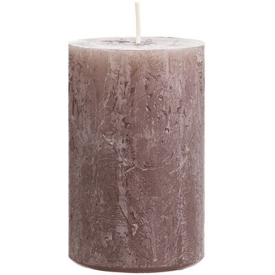 WENZEL BOUGIE PILIER CIRE RUSTIQUE 11X7CM 51H BRUN Marron Chocolat Marron - Publicité WENZEL BOUGIE PILIER CIRE RUSTIQUE 11X7CM 51H BRUN Marron Chocolat Marron - Publicité