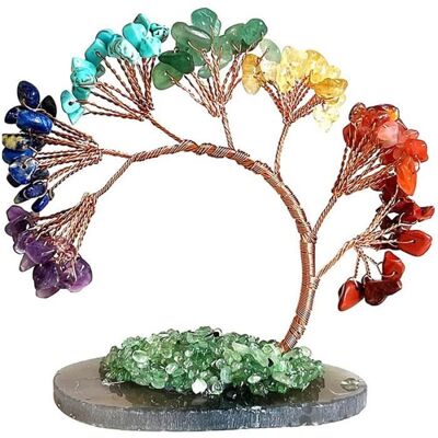 Objet décoratif - ZGEER - Arbre de cristal - 7 couleurs - 11-13 cm - Feng Shui - Publicité Objet décoratif - ZGEER - Arbre de cristal - 7 couleurs - 11-13 cm - Feng Shui - Publicité