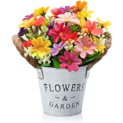 Plantes Artificielles en PotFleurs Artificielles DecoPlantes Artificielles Interieur/Extérieur Decoration Fleurs Artificiel-Coloré - Publicité Plantes Artificielles en PotFleurs Artificielles DecoPlantes Artificielles Interieur/Extérieur Decoration Fleurs Artificiel-Coloré - Publicité
