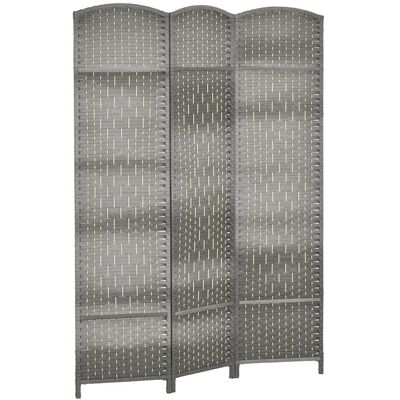 Paravent intérieur - HOMCOM - 3 panneaux - pliable - pour salon chambre à coucher maison - 135 x 180 cm - gris Gris - Publicité Paravent intérieur - HOMCOM - 3 panneaux - pliable - pour salon chambre à coucher maison - 135 x 180 cm - gris Gris - Publicité