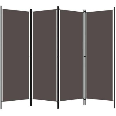 VIDAXL SALE 2025Paravent Décor MOOD - Cloison de séparation 4 panneaux - Salon & Balcon - Anthracite 200x180 cm Chill804255 - Publicité VIDAXL SALE 2025Paravent Décor MOOD - Cloison de séparation 4 panneaux - Salon & Balcon - Anthracite 200x180 cm Chill804255 - Publicité