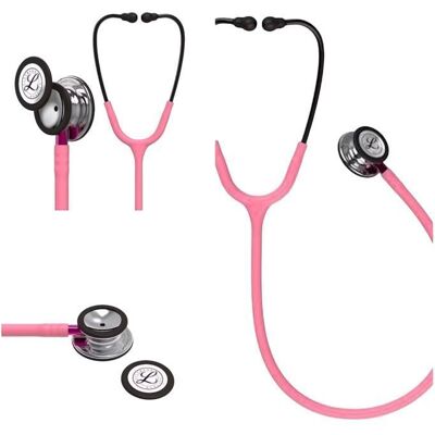 Stéthoscope - OEM - Classic III 5962 - Rose Perlé - Double tête - 69 cm Rose - Publicité Stéthoscope - OEM - Classic III 5962 - Rose Perlé - Double tête - 69 cm Rose - Publicité