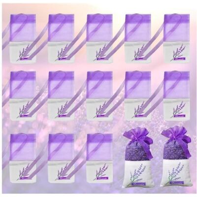 HANLIN Sachets de Lavande - Non spécifié - Violet Foncé - 40 PCS - Coton-Ramie - Rechargeables et Décoratifs Violet foncé viole POT POURRI - Publicité HANLIN Sachets de Lavande - Non spécifié - Violet Foncé - 40 PCS - Coton-Ramie - Rechargeables et Décoratifs Violet foncé viole POT POURRI - Publicité