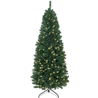 Sapin de Noël artificiel - HOMCOM - 180 cm - lumières LED synchronisées colorées et télécommande 899 pointes - plastique - vert Vert - Publicité Sapin de Noël artificiel - HOMCOM - 180 cm - lumières LED synchronisées colorées et télécommande 899 pointes - plastique - vert Vert - Publicité