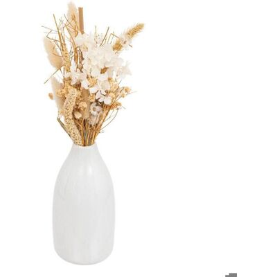 ATMOSPHERA CRÉATEUR D'INTÉRIEUR Composition fleurs séchées H25cm avec vase - Atmosphera Créateur dintérieur Beige - Publicité ATMOSPHERA CRÉATEUR D'INTÉRIEUR Composition fleurs séchées H25cm avec vase - Atmosphera Créateur dintérieur Beige - Publicité