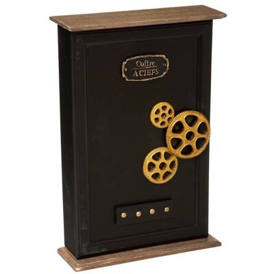 ATMOSPHERA CRÉATEUR D'INTÉRIEUR Boîte à clé Flower noir 26x38cm - Atmosphera Créateur dintérieur Noir - Publicité ATMOSPHERA CRÉATEUR D'INTÉRIEUR Boîte à clé Flower noir 26x38cm - Atmosphera Créateur dintérieur Noir - Publicité