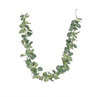 Guirlande végétale artificielle - LIGNE DECO - Eucalyptus - 165cm - Intérieur - Contemporain Vert - Publicité Guirlande végétale artificielle - LIGNE DECO - Eucalyptus - 165cm - Intérieur - Contemporain Vert - Publicité
