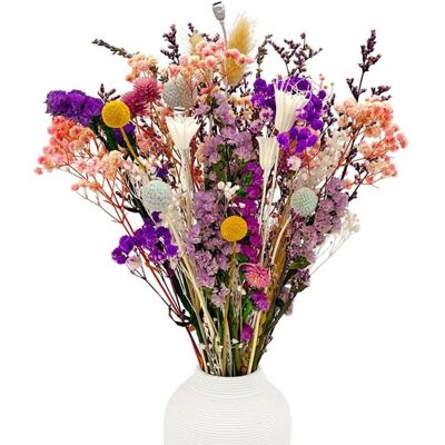 Bouquet de Fleurs Séchées Naturelles Violettes Vraies Naturel Fleurs Décoration pour Mariage décoration Maison fête - Publicité Bouquet de Fleurs Séchées Naturelles Violettes Vraies Naturel Fleurs Décoration pour Mariage décoration Maison fête - Publicité