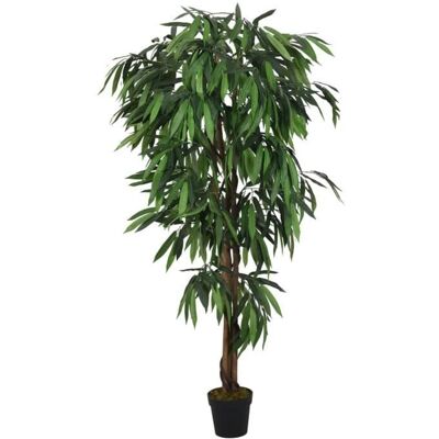 vidaXL Manguier artificiel 300 feuilles 80 cm vert 359030 Vert - Publicité vidaXL Manguier artificiel 300 feuilles 80 cm vert 359030 Vert - Publicité