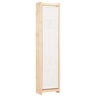 VIDAXL Crème Cloison de séparation - MANGO - Séparateur de pièces - Pour salon - 6 panneaux/treillis - Crème 240x170x4 cm Tissu CC345 Marron - Publicité VIDAXL Crème Cloison de séparation - MANGO - Séparateur de pièces - Pour salon - 6 panneaux/treillis - Crème 240x170x4 cm Tissu CC345 Marron - Publicité