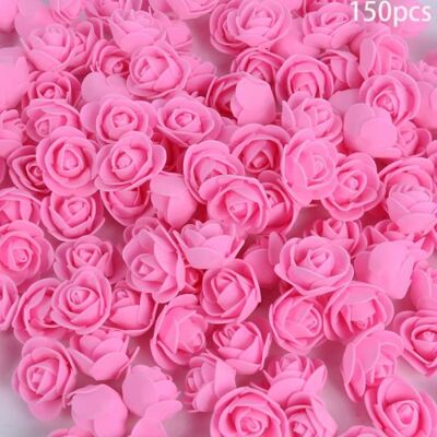 Fleur artificielle - Ours en mousse de polystyrène - 150pcs - Rose - Décoration originale - Intérieur Rose - Publicité Fleur artificielle - Ours en mousse de polystyrène - 150pcs - Rose - Décoration originale - Intérieur Rose - Publicité