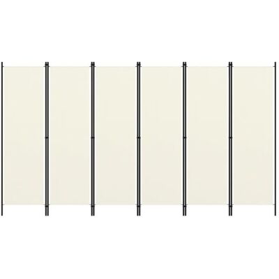 LUXE&Magnifique Cloison de séparation extérieur Décor - Écran de jardin Paravent Intérieur - Séparation de pièces 6 panneaux B6913 Beige - Publicité LUXE&Magnifique Cloison de séparation extérieur Décor - Écran de jardin Paravent Intérieur - Séparation de pièces 6 panneaux B6913 Beige - Publicité