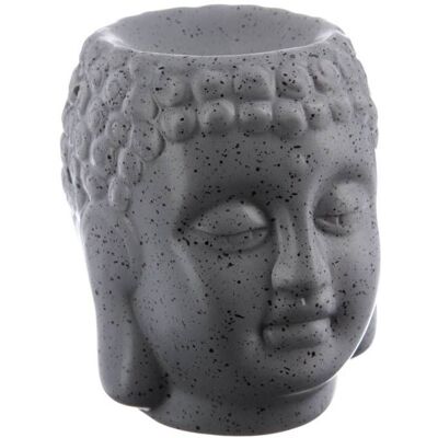 ATMOSPHERA CRÉATEUR D'INTÉRIEUR Brûle-parfum Bouddha céramique H11cm - Atmosphera Créateur dintérieur Gris - Publicité ATMOSPHERA CRÉATEUR D'INTÉRIEUR Brûle-parfum Bouddha céramique H11cm - Atmosphera Créateur dintérieur Gris - Publicité