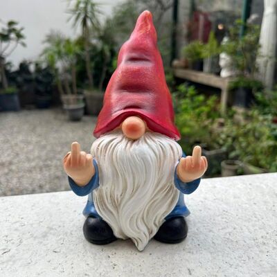 VMK Décorations de jardin statue de gnome - Convient pour une utilisation en extérieur ou en décoration intérieure lot de 2 Rouge - Publicité VMK Décorations de jardin statue de gnome - Convient pour une utilisation en extérieur ou en décoration intérieure lot de 2 Rouge - Publicité