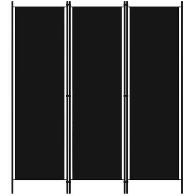 VIDAXL SALE 2026 Cloison de séparation Noir - Cloison de séparation 3 panneaux Noir 150x180cm PRO629533851 Noir - Publicité VIDAXL SALE 2026 Cloison de séparation Noir - Cloison de séparation 3 panneaux Noir 150x180cm PRO629533851 Noir - Publicité