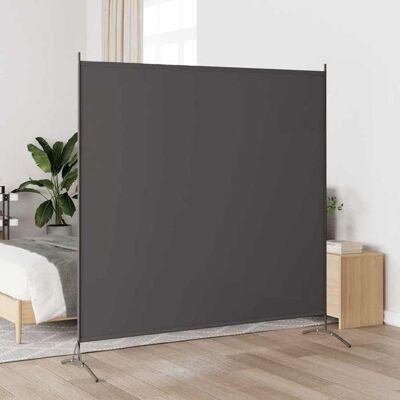 VIDAXL Magnifique Paravent intérieur Anthracite Cloison de séparation - design mobile - anthracite 175x180cm tissu CL3208127 Gris - Publicité VIDAXL Magnifique Paravent intérieur Anthracite Cloison de séparation - design mobile - anthracite 175x180cm tissu CL3208127 Gris - Publicité