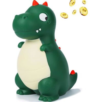 SANS MARQUE Tirelire Tirelire dinosaure Tirelires pour enfants Tirelire dinosaure verte pour enfants Résistante aux chutes Unique Vert - Publicité SANS MARQUE Tirelire Tirelire dinosaure Tirelires pour enfants Tirelire dinosaure verte pour enfants Résistante aux chutes Unique Vert - Publicité
