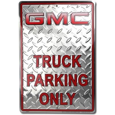 Plaque décorative - GMC - Truck - Aluminium - Vintage - 40x30 cm - Publicité Plaque décorative - GMC - Truck - Aluminium - Vintage - 40x30 cm - Publicité