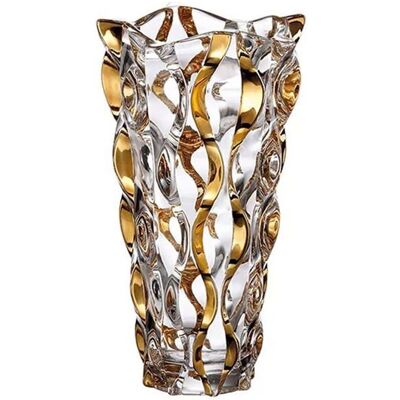 Rexon Vase décoratif 28x14x8cm vase en cristal Décorations dart moderne parfaites Apportez une touche artistique à votre espace intérieur Jaune - Publicité Rexon Vase décoratif 28x14x8cm vase en cristal Décorations dart moderne parfaites Apportez une touche artistique à votre espace intérieur Jaune - Publicité