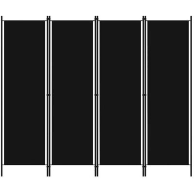 VIDAXL SALE 2025Cloison de séparation 4 panneaux - Paravent intérieur - Noir 200x180 cm359 Kg 5102 Noir - Publicité VIDAXL SALE 2025Cloison de séparation 4 panneaux - Paravent intérieur - Noir 200x180 cm359 Kg 5102 Noir - Publicité
